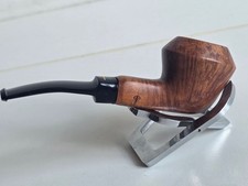 Pipa artigianale in radica CROCI anni '80 fumata