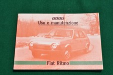 Fiat ritmo libretto - ritmo, e