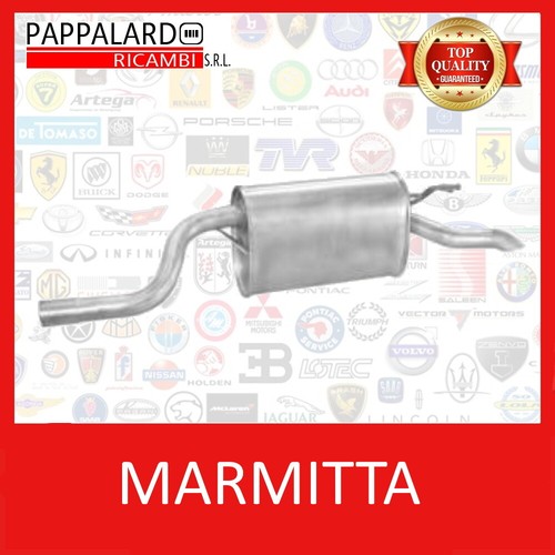 Marmitta silenziatore - marmitta,