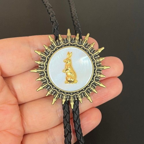 Collana western uomo ottone