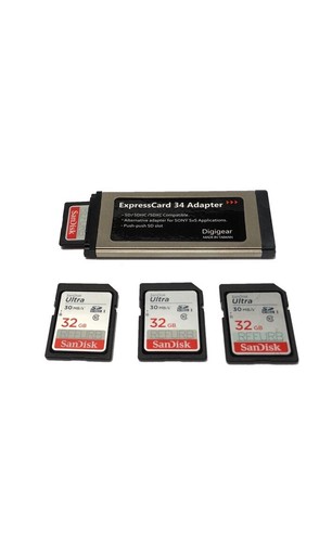 Adattatore expresscard - adattatore, sd