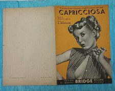 SPARTITO MUSICALE CAPRICCIOSA