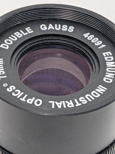 Edmund optics double gauss - double,