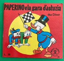 PAPERINO E LA GARA D'ASTUZIA, Mini libri Mondadori 1966