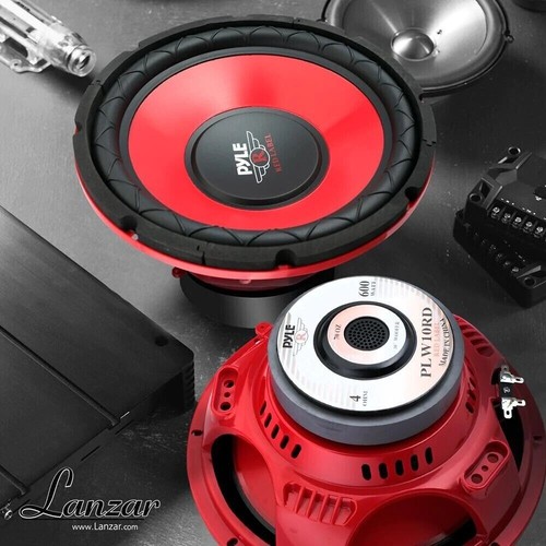 Pyle red label plw10rd - label,