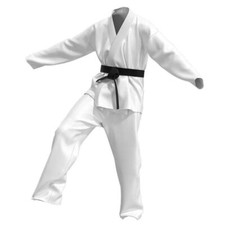 Costume cosplay bambini The Karate Daniel LaRusso uniforme outfit vestito carnevale
