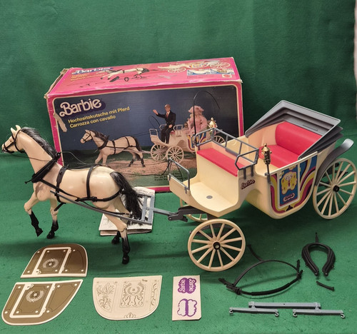 Mattel 5440 barbie carrozza - mattel,