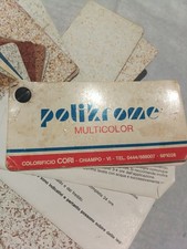 campionario vintage colori