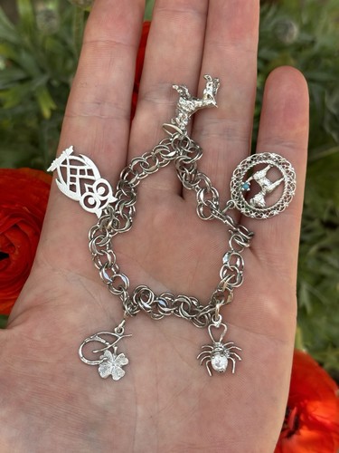 Vintage bracciale argento - argento, 925