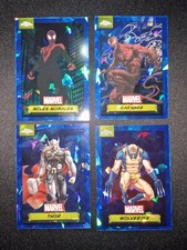 Topps Chrome Marvel Saphire 2024 Wolverine Thor Carnage Morales Base Set