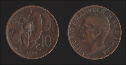 Centesimi 1926 ape - 10,