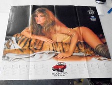 COLLEZIONE POSTER- CALENDARIO PLAYBOY 1984  PEUGEOT TALBOT