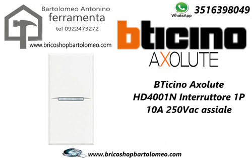 Bticino axolute hd4001n - bticino,