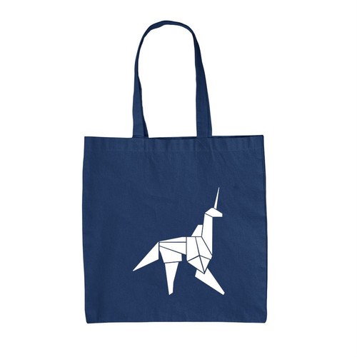 Origami paper unicorn - paper,