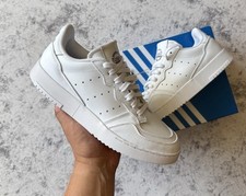 Adidas Supercourt - Triple White - UK 8 - EE6037 - Nuove con scatola