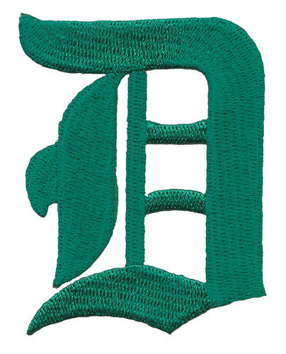 Monogramma gotico verde - 3",