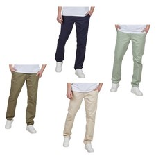 Pantalone chino Tom Tailor uomo regular fit elasticizzato pantalone tessuto tinta unita