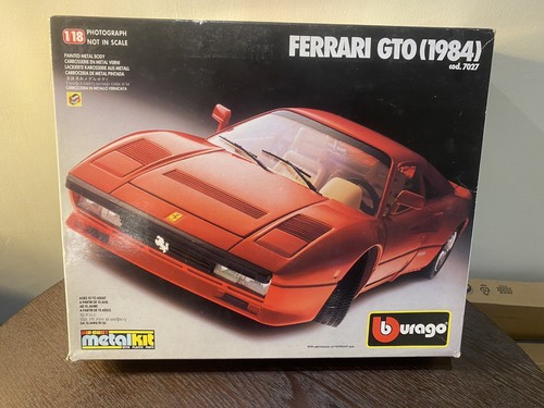 Burago ferrari gto - burago, 1:18