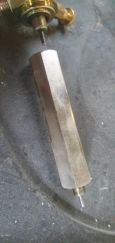 Carica gas azoto 100mm - carica,