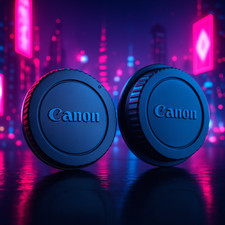 Canon EF EF-S DSLR tappo corpo fotocamera + kit tappo obiettivo posteriore supporto cover protezione