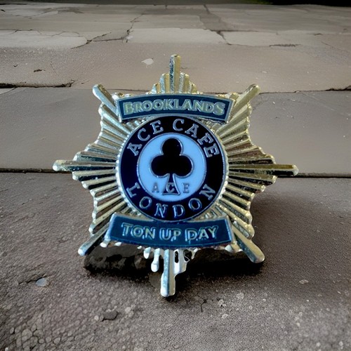 Biker pin badge ace - biker,