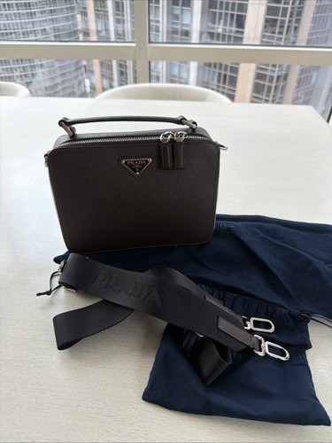 Borsa prada medium brique - brique,