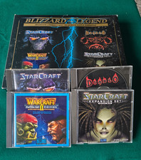 Blizzard the Legend Big Box Starcraft + exp, Warcraft II, Diablo. Ovp *UNIQUE*