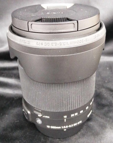 Sigma obiettivo zoom 300 mm - 18-300,
