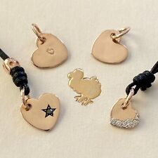 Dodo Pomellato 1 Ciondolo Cuore Grande Liscio Oro Rosa Unisex San Valentino Orig