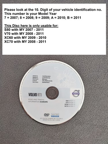 Dvd navigazione volvo rti - navigazione,