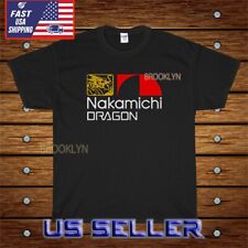 NUOVA CAMICIA NAKAMICHI DRAGON LOGO TEE UNISEX T-SHIRT DIVERTENTE USA TAGLIA S-5XL