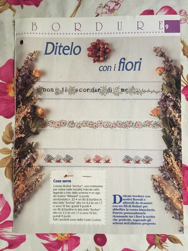 Schema punto croce ricamo - punto,
