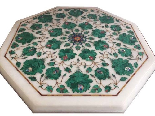 Tavolo inlay marmo angolare - inlay,