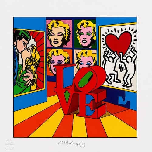 Ugo nespolo serigrafia - nespolo,