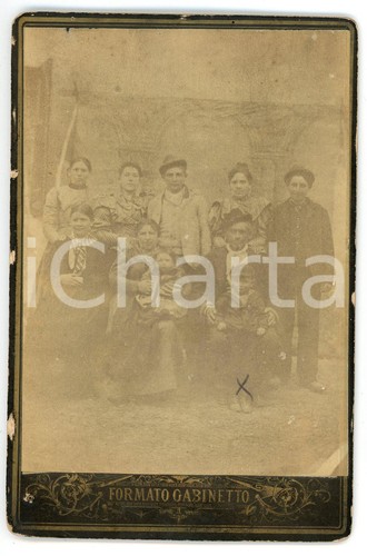 1910 milano famiglia contadina - famiglia,