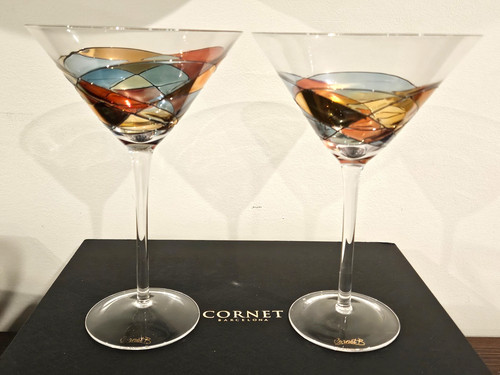 Set bicchieri martini - 2, da