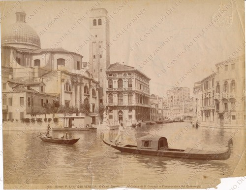 Venezia canal grande chiesa - canal, s