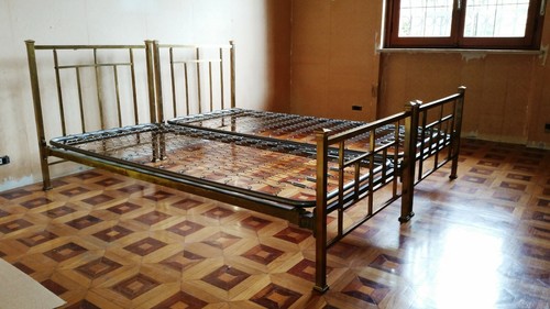 Letti ottone singoli con - letti,
