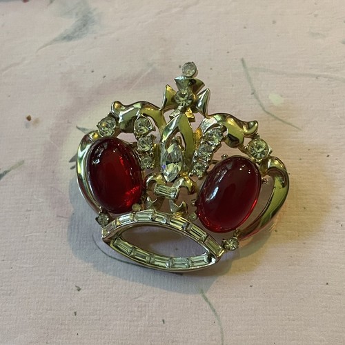 Vintage signed coro red - vintage,