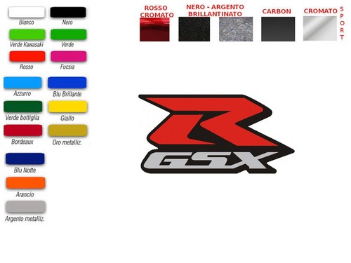 Adesivi logo gsx 600 gsx1000 - adesivi,