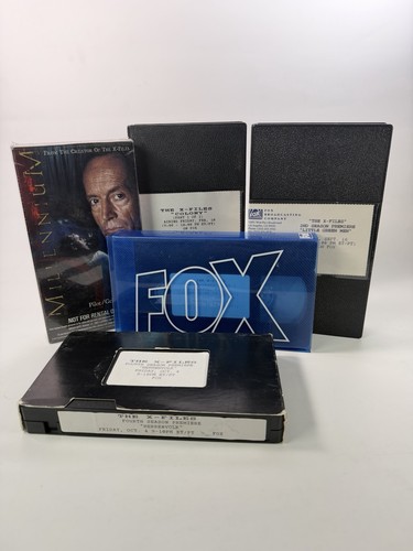 Files vhs lot fox - fox, broadcast