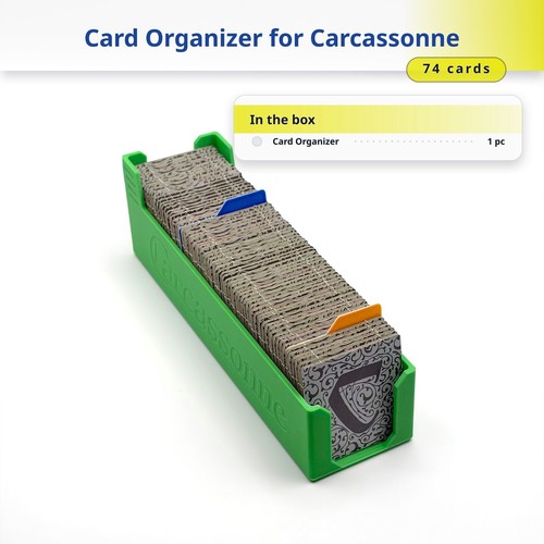 Carcassonne organizzatore - organizzatore, di