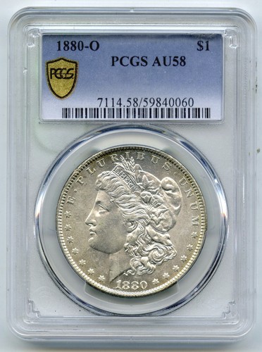 1880 morgan argento dollaro - argento,