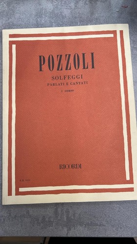Spartito pozzoli solfeggi - spartito,