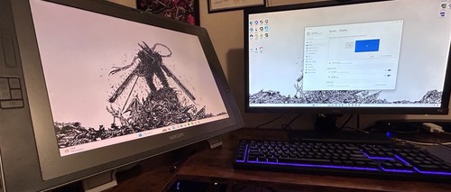 Wacom graphics tablet display - wacom,