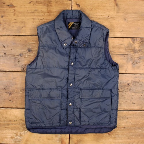 Gilet vintage lavoro blu - vintage,