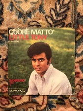 Vinile LP 45 Giri 7" - Cuore Matto - Gente Che Mi Parla Di Te - Little Tony