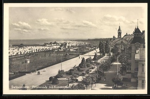 Swinemünde passeggiata con - passeggiata,