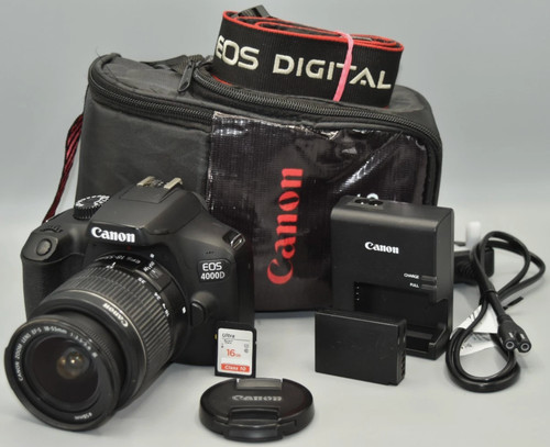 Canon eos 4000d dslr - 4000d,