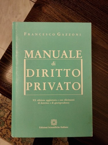 Manuale diritto privato - manuale,